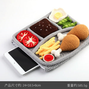 Cross-Border handmade crochet material pack knitted DIY yarn bouquet potted plant style combination set