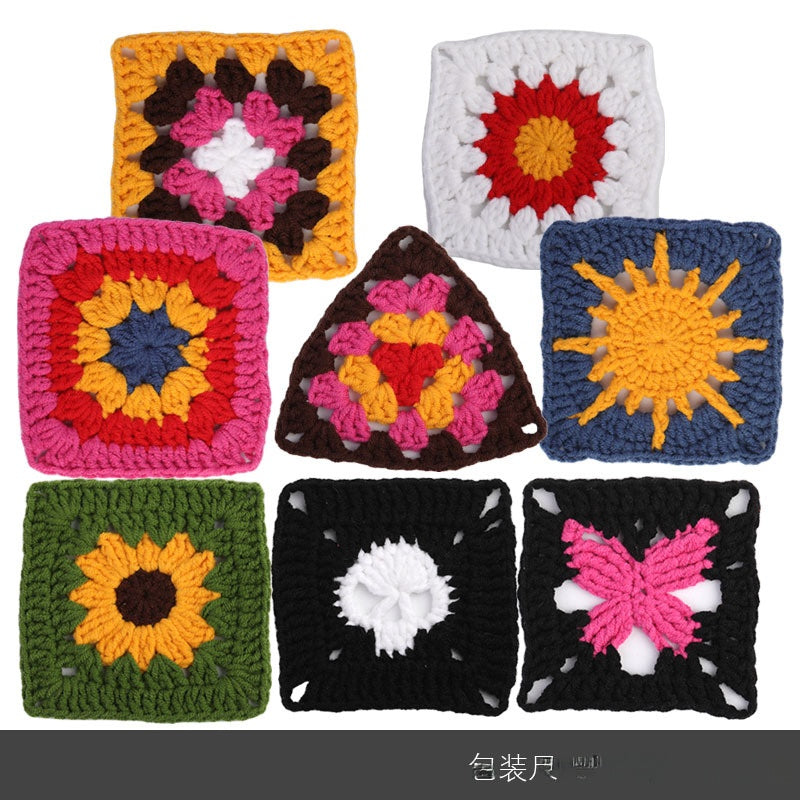 Soleeya Crochet Kit for Beginners Coasters   Knitting Kit for Adults Learn to Crochet Including Yarn Tools and Video Tutorials, DIY Crocheting Craft Gifts
