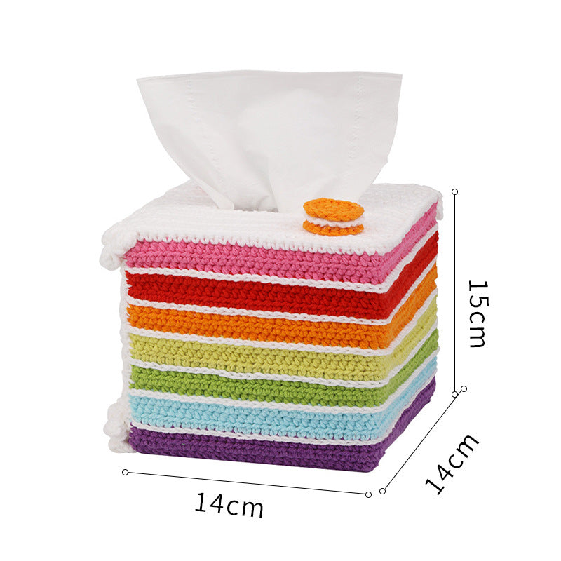 Soleeya Crochet Kit for Beginners Coasters   Knitting Kit for Adults Learn to Crochet Including Yarn Tools and Video Tutorials, DIY Crocheting Craft Gifts